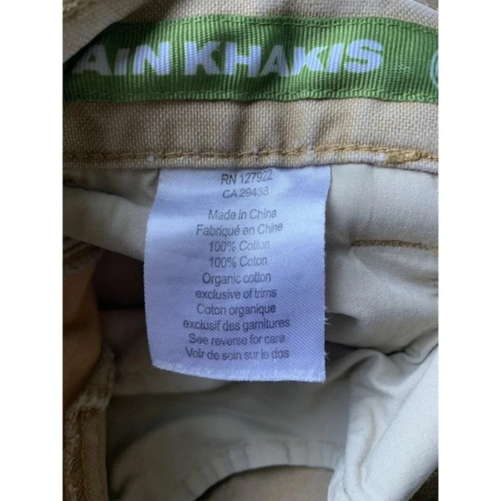 Mountain Khakis have cotton